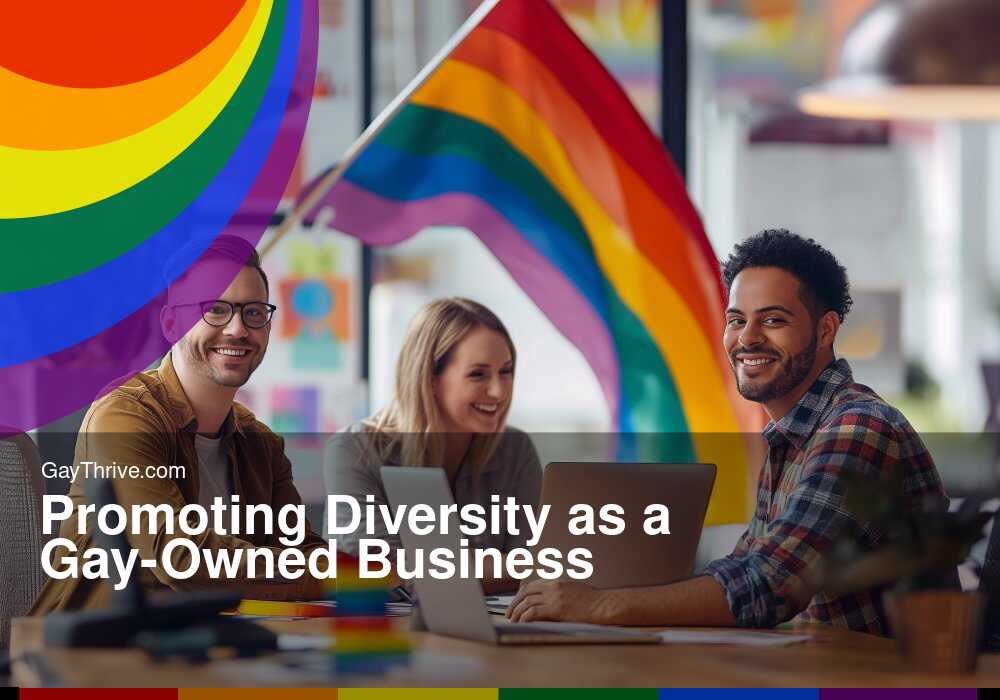 GayThrive banner for : Promoting Diversity as a Gay-Owned Business