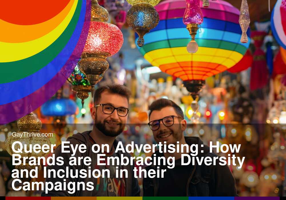 GayThrive banner for : Queer Eye on Advertising: How Brands are Embracing Diversity and Inclusion in their Campaigns