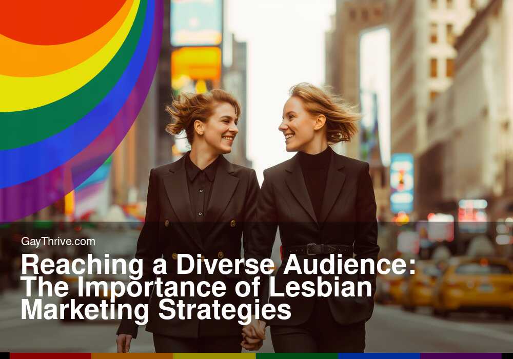 GayThrive banner for : Reaching a Diverse Audience: The Importance of Lesbian Marketing Strategies