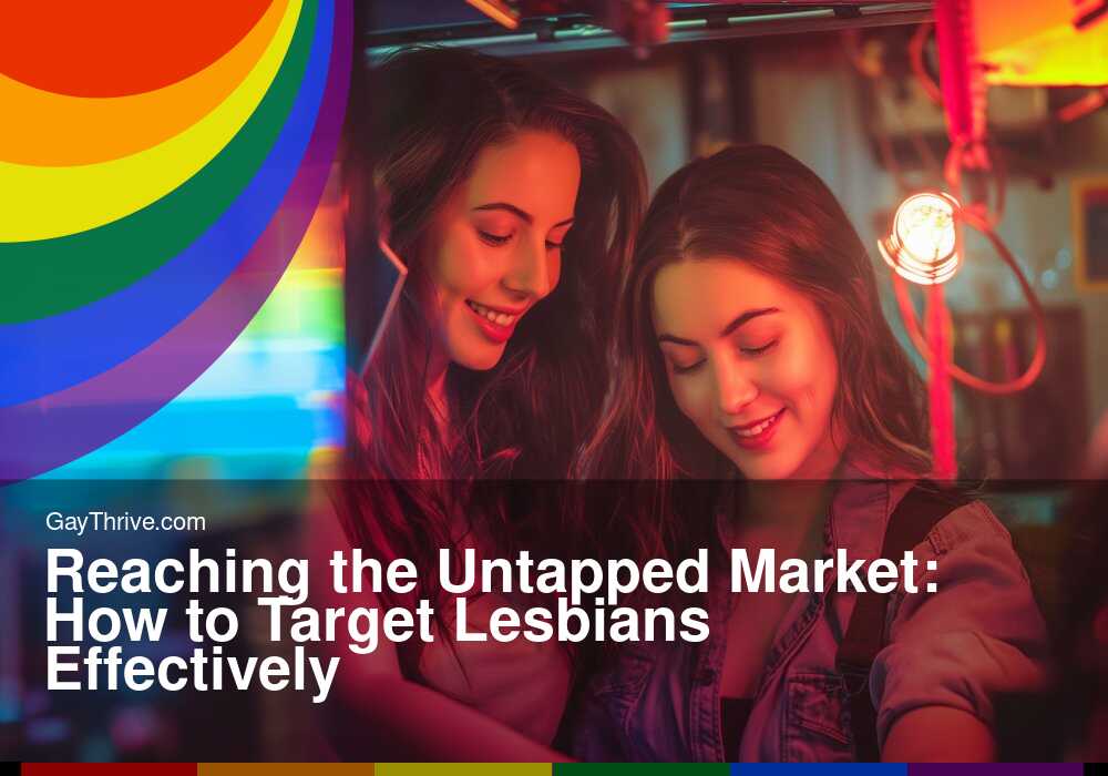 GayThrive banner for : Reaching the Untapped Market: How to Target Lesbians Effectively