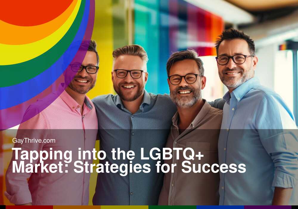 GayThrive banner for : Tapping into the LGBTQ+ Market: Strategies for Success