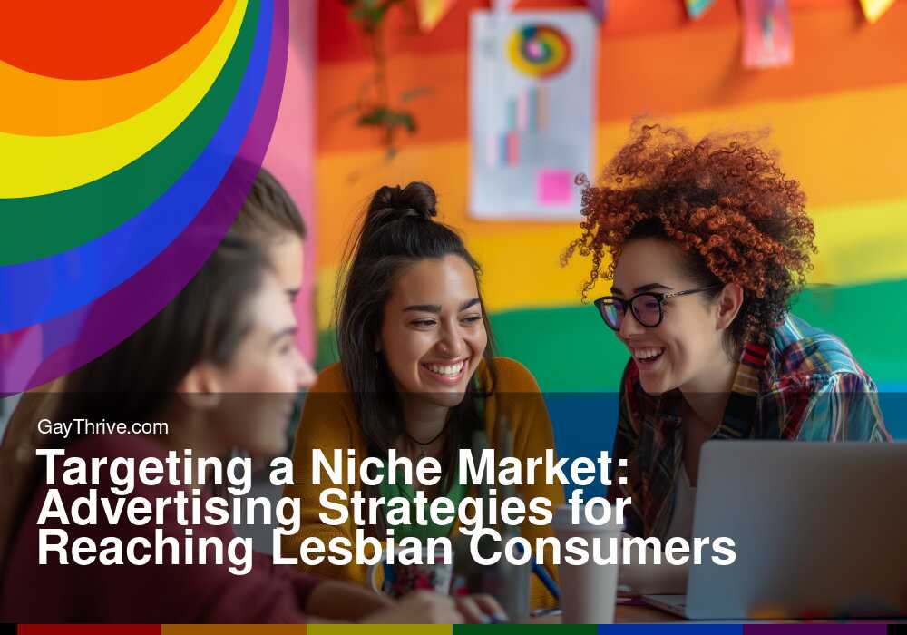 GayThrive banner for : Targeting a Niche Market: Advertising Strategies for Reaching Lesbian Consumers