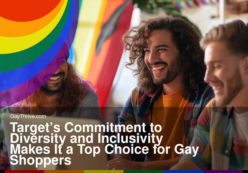 GayThrive banner for : Target’s Commitment to Diversity and Inclusivity Makes It a Top Choice for Gay Shoppers