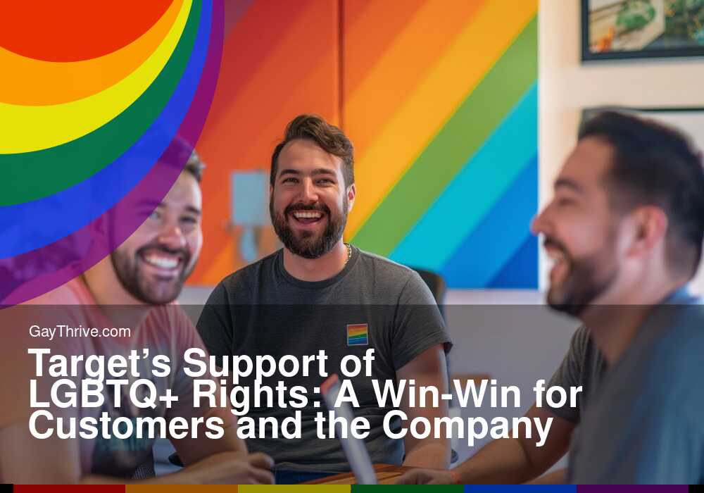 GayThrive banner for : Target’s Support of LGBTQ+ Rights: A Win-Win for Customers and the Company