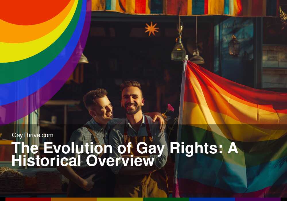 GayThrive banner for : The Evolution of Gay Rights: A Historical Overview