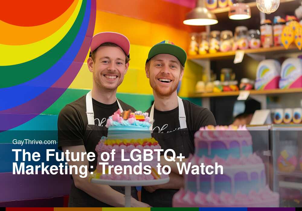 GayThrive banner for : The Future of LGBTQ+ Marketing: Trends to Watch