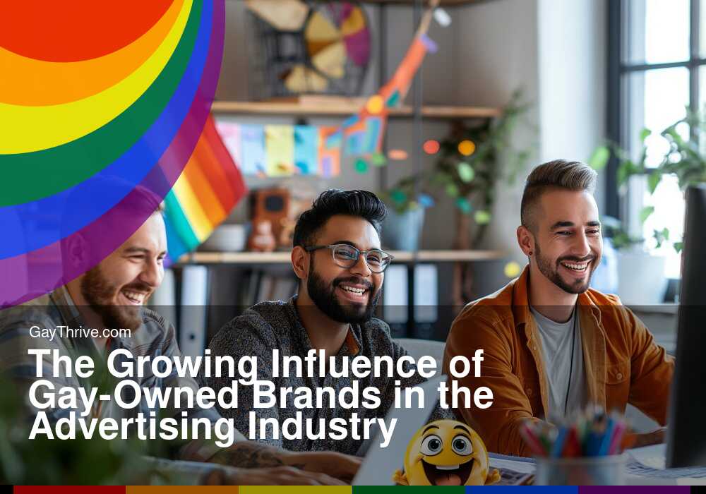 GayThrive banner for : The Growing Influence of Gay-Owned Brands in the Advertising Industry