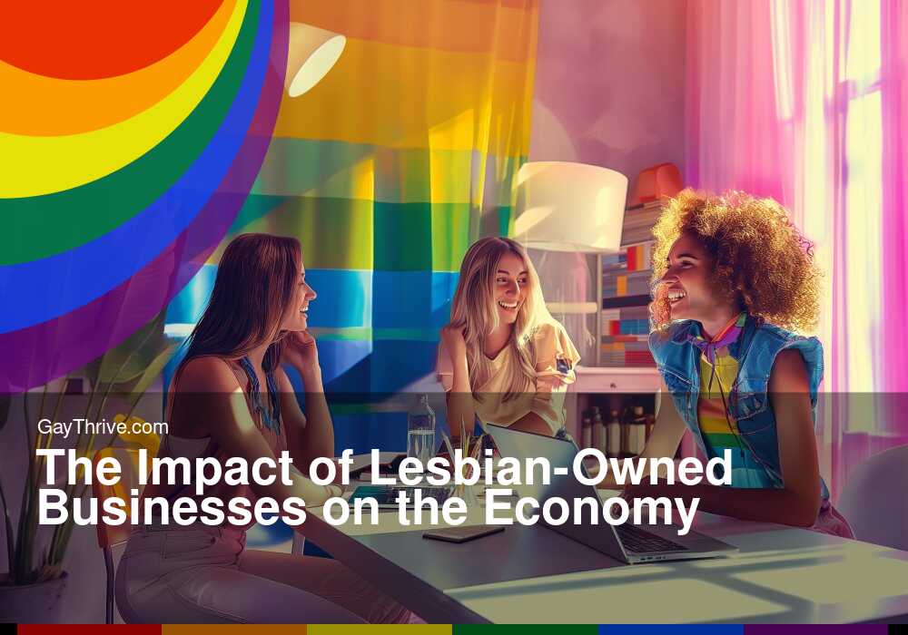 GayThrive banner for : The Impact of Lesbian-Owned Businesses on the Economy