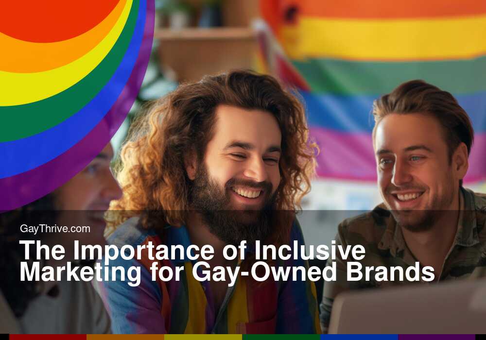 GayThrive banner for : The Importance of Inclusive Marketing for Gay-Owned Brands