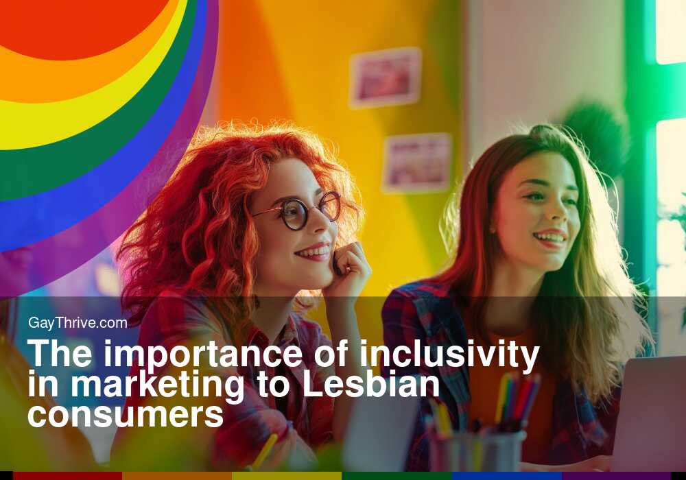 GayThrive banner for : The importance of inclusivity in marketing to Lesbian consumers