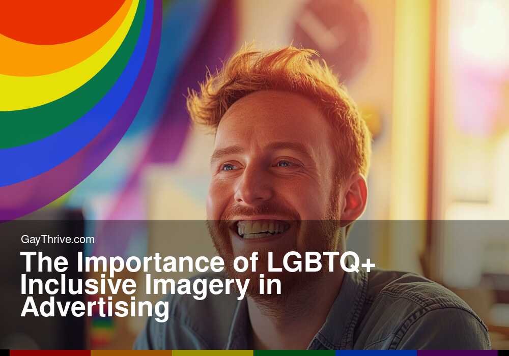 GayThrive banner for : The Importance of LGBTQ+ Inclusive Imagery in Advertising