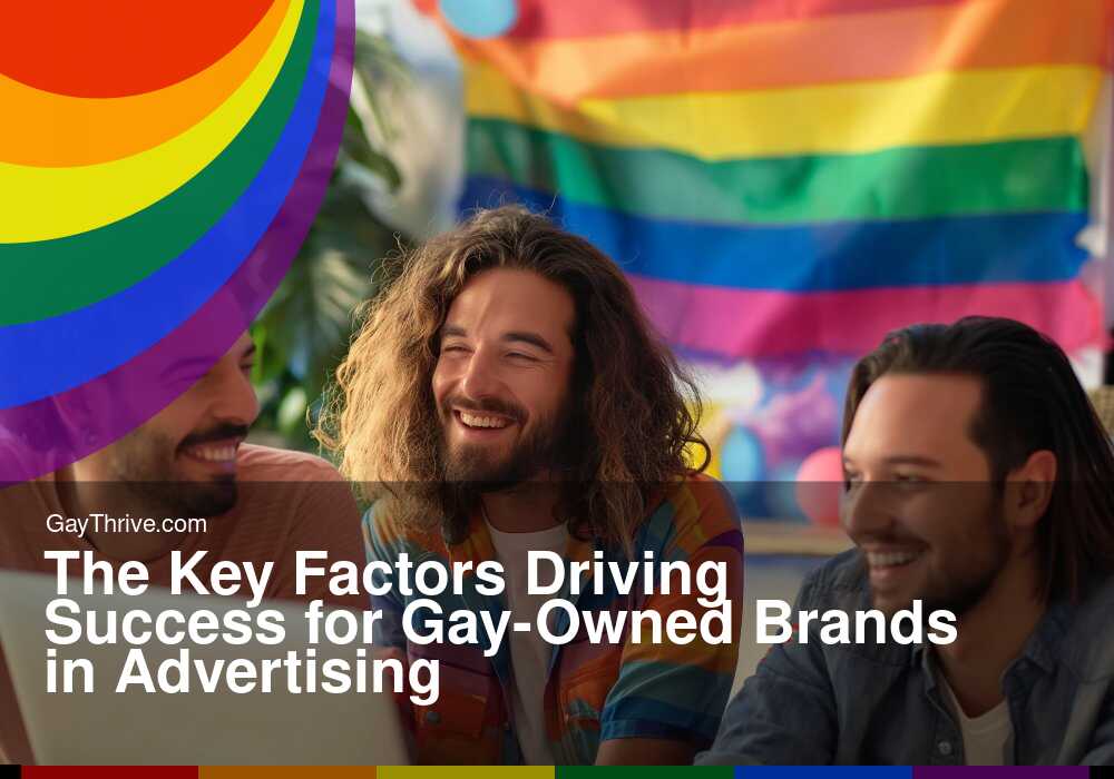 GayThrive banner for : The Key Factors Driving Success for Gay-Owned Brands in Advertising