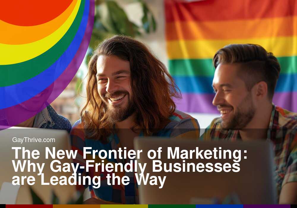 GayThrive banner for : The New Frontier of Marketing: Why Gay-Friendly Businesses are Leading the Way
