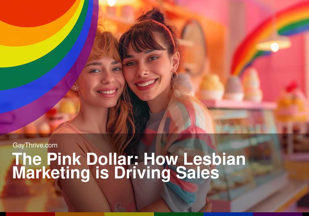 GayThrive banner for : The Pink Dollar: How Lesbian Marketing is Driving Sales