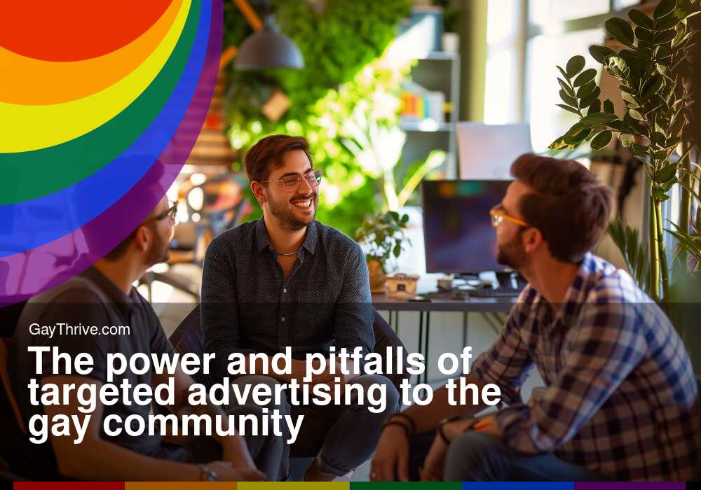 GayThrive banner for : The power and pitfalls of targeted advertising to the gay community