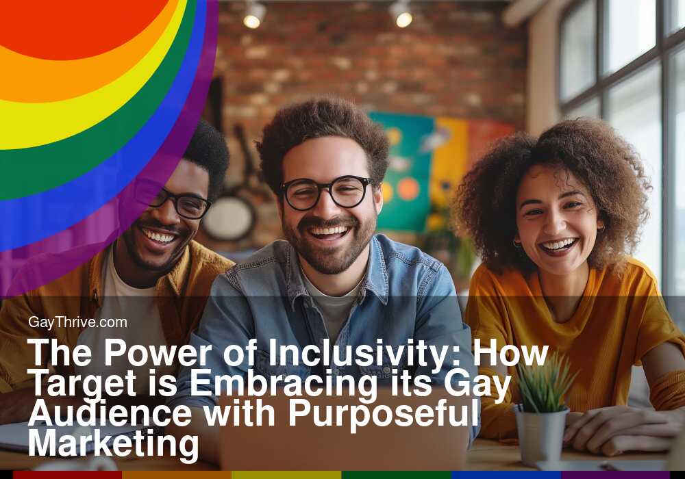 GayThrive banner for : The Power of Inclusivity: How Target is Embracing its Gay Audience with Purposeful Marketing