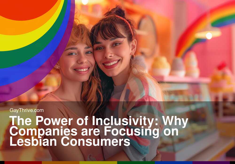 GayThrive banner for : The Power of Inclusivity: Why Companies are Focusing on Lesbian Consumers