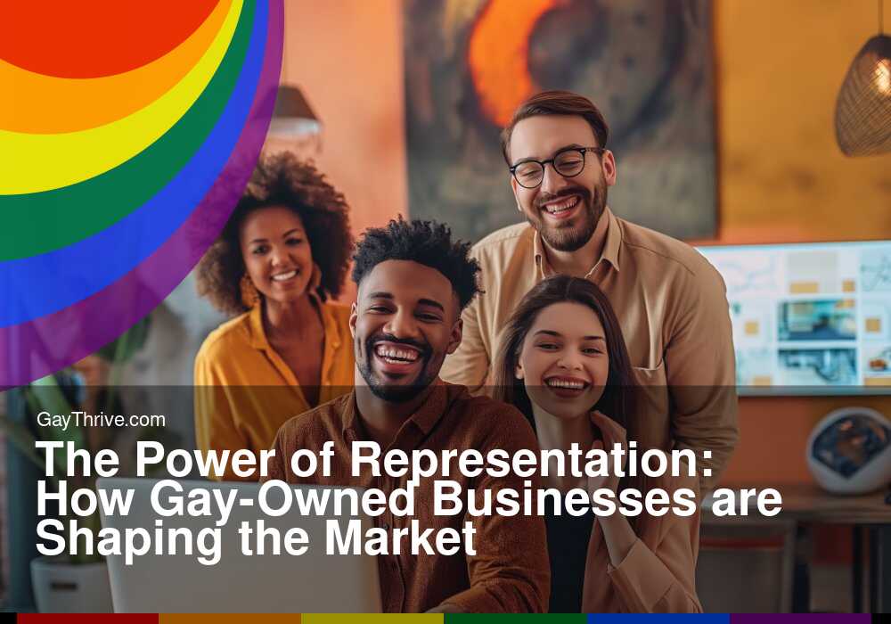 GayThrive banner for : The Power of Representation: How Gay-Owned Businesses are Shaping the Market
