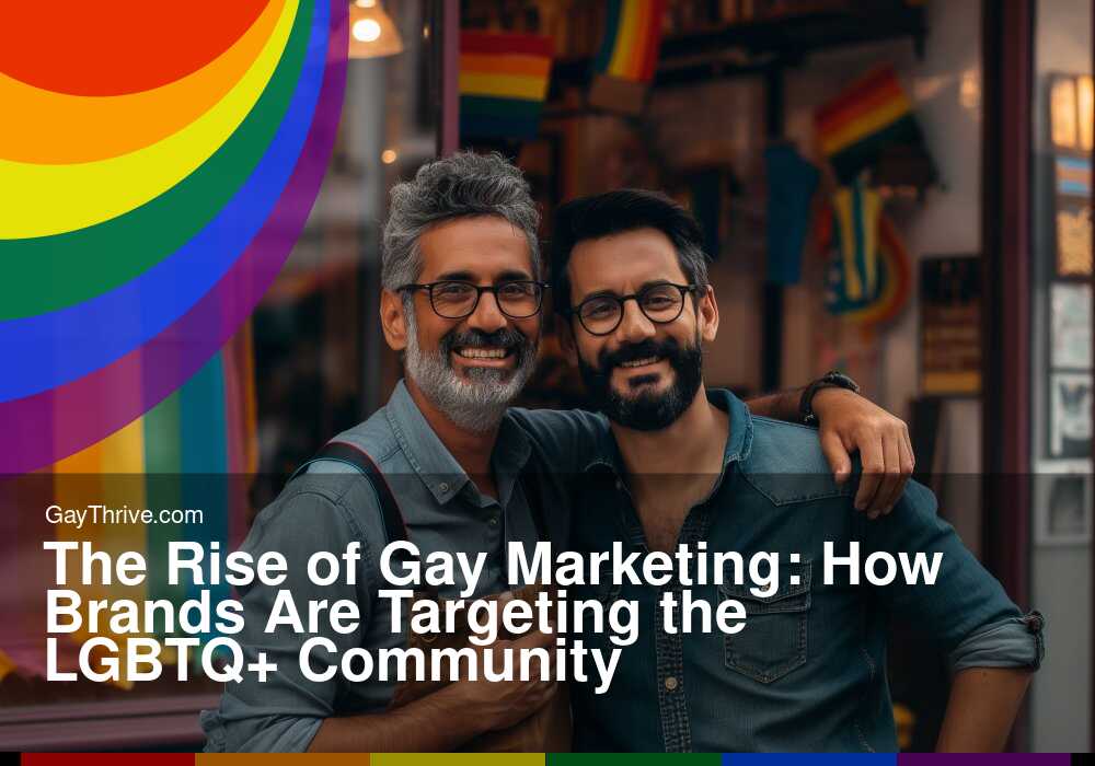 GayThrive banner for : The Rise of Gay Marketing: How Brands Are Targeting the LGBTQ+ Community