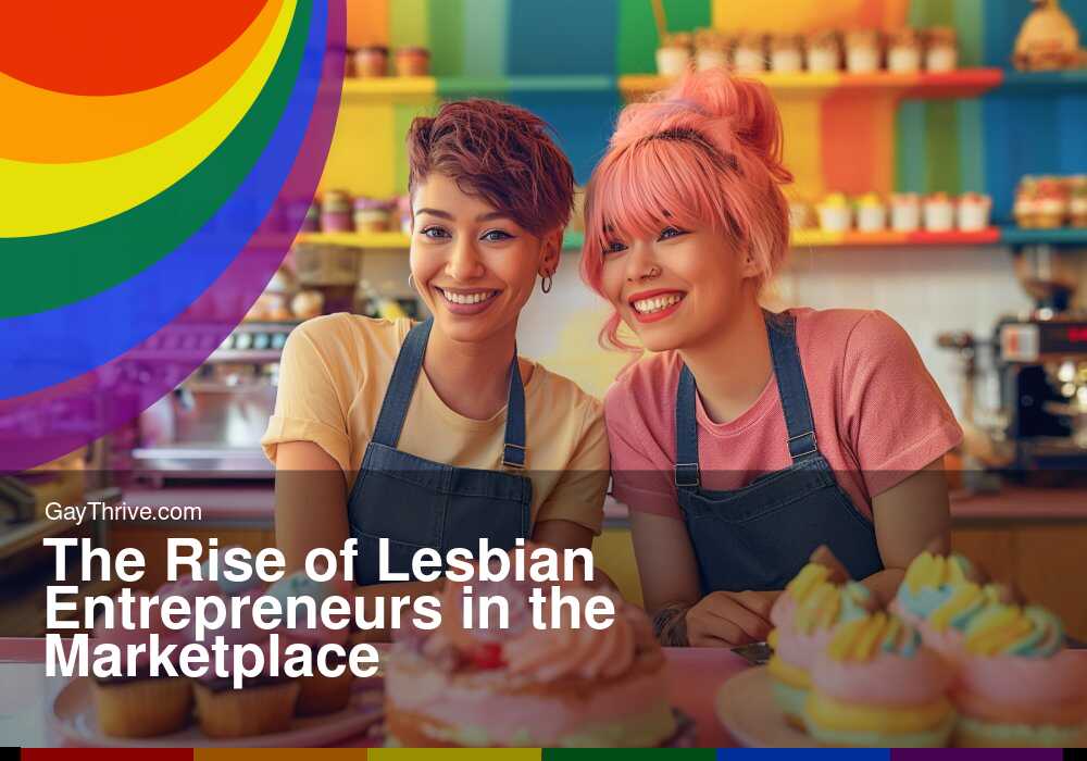 GayThrive banner for : The Rise of Lesbian Entrepreneurs in the Marketplace