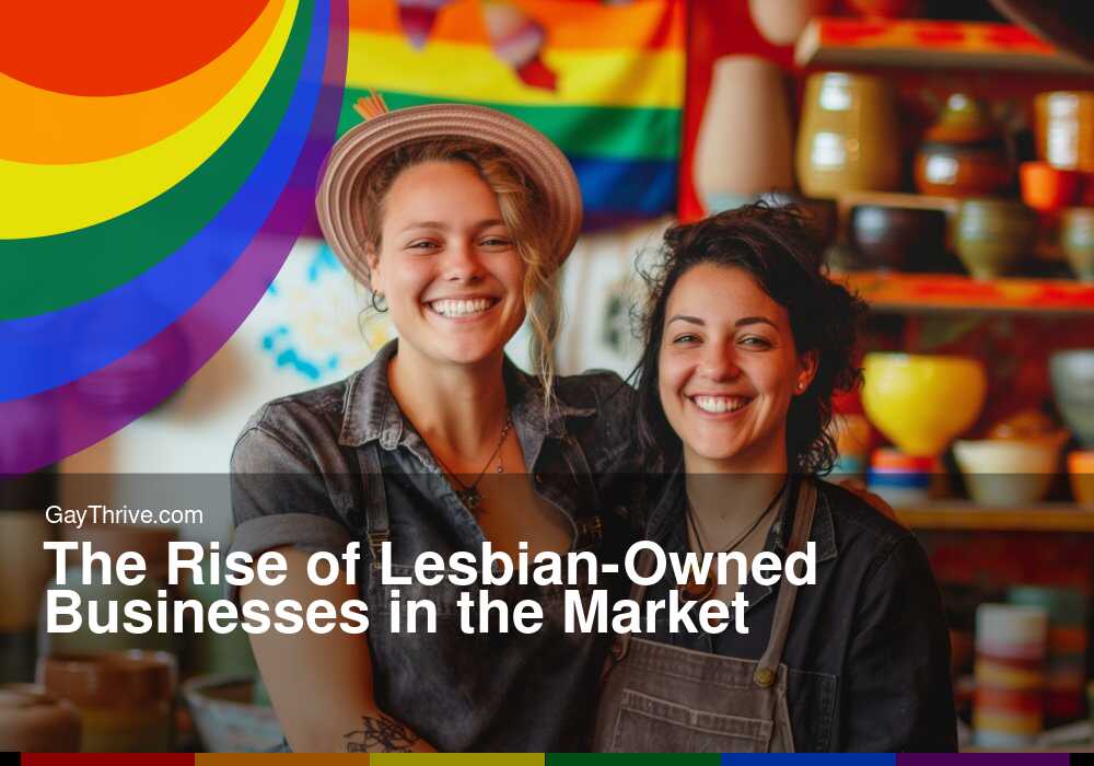 GayThrive banner for : The Rise of Lesbian-Owned Businesses in the Market