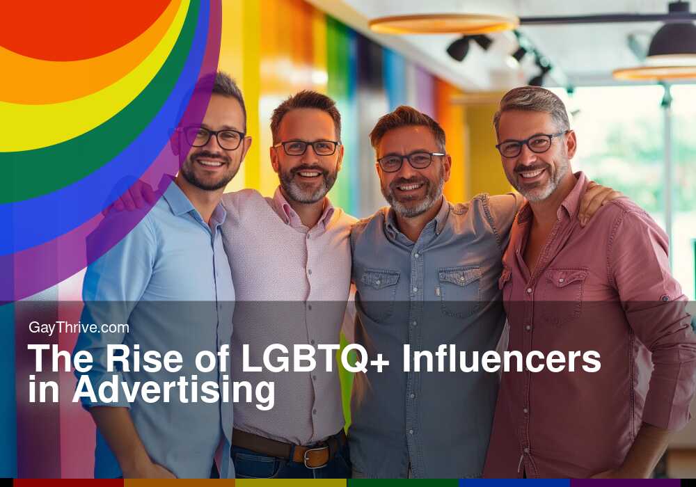 GayThrive banner for : The Rise of LGBTQ+ Influencers in Advertising