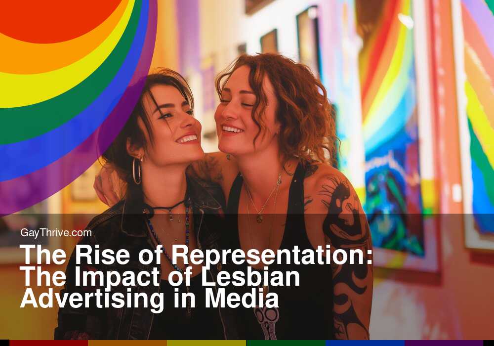 GayThrive banner for : The Rise of Representation: The Impact of Lesbian Advertising in Media