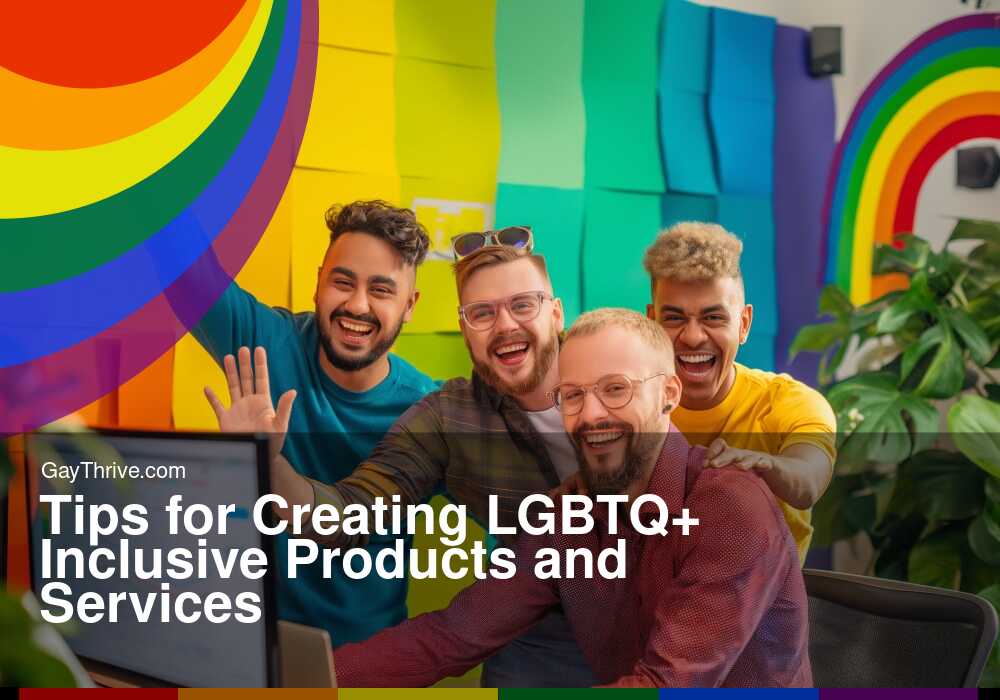 GayThrive banner for : Tips for Creating LGBTQ+ Inclusive Products and Services