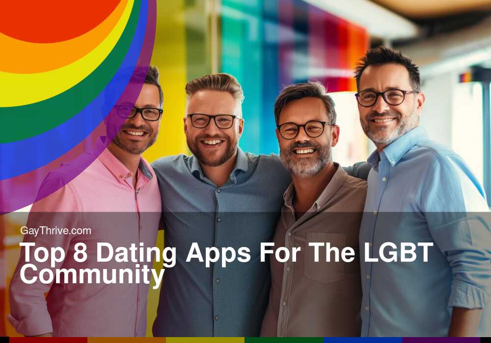 GayThrive banner for : Top 8 Dating Apps For The LGBT Community