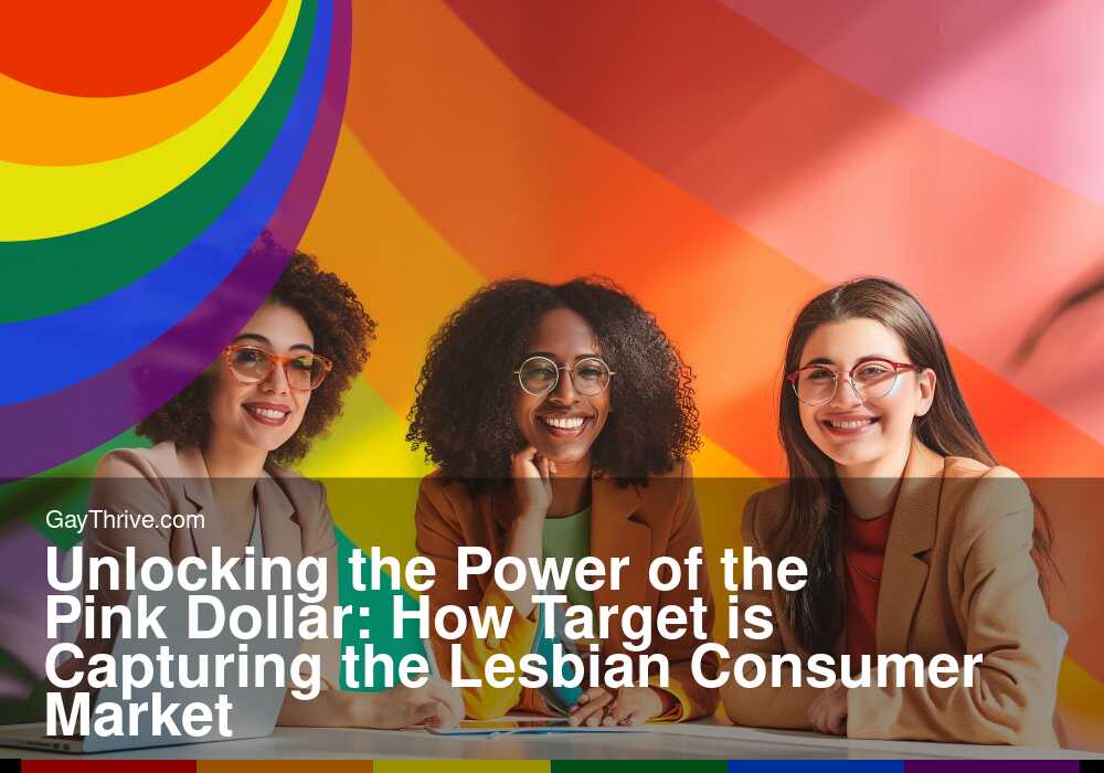 GayThrive banner for : Unlocking the Power of the Pink Dollar: How Target is Capturing the Lesbian Consumer Market