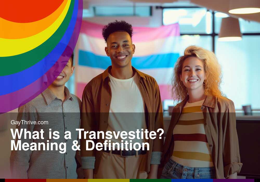 GayThrive banner for : What is a Transvestite? Meaning & Definition