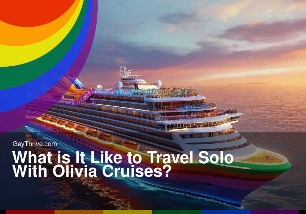 GayThrive banner for : What is It Like to Travel Solo With Olivia Cruises?
