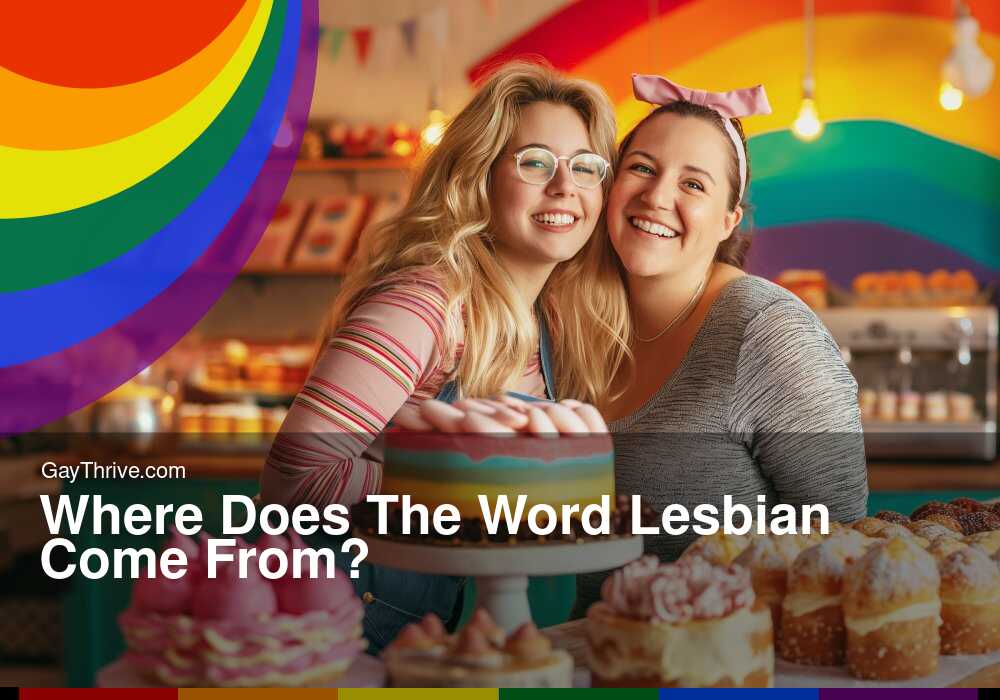 GayThrive banner for : Where Does The Word Lesbian Come From?