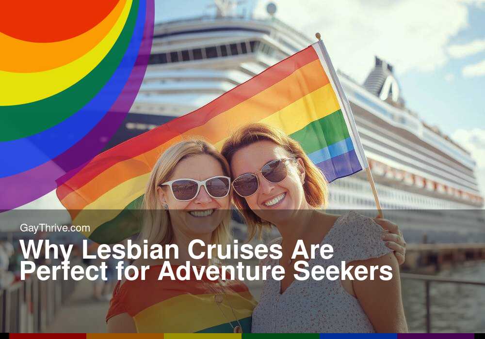GayThrive banner for : Why Lesbian Cruises Are Perfect for Adventure Seekers