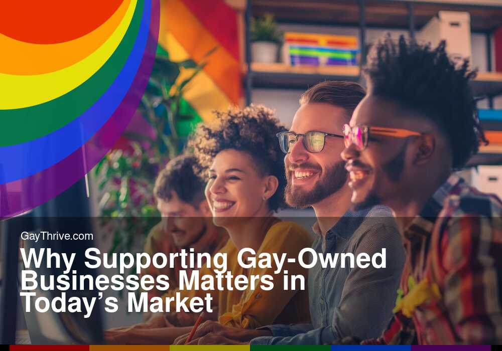 GayThrive banner for : Why Supporting Gay-Owned Businesses Matters in Today’s Market