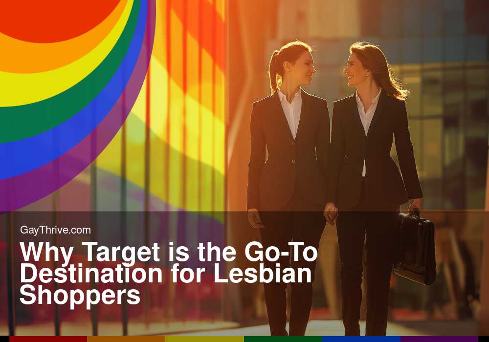 GayThrive banner for : Why Target is the Go-To Destination for Lesbian Shoppers