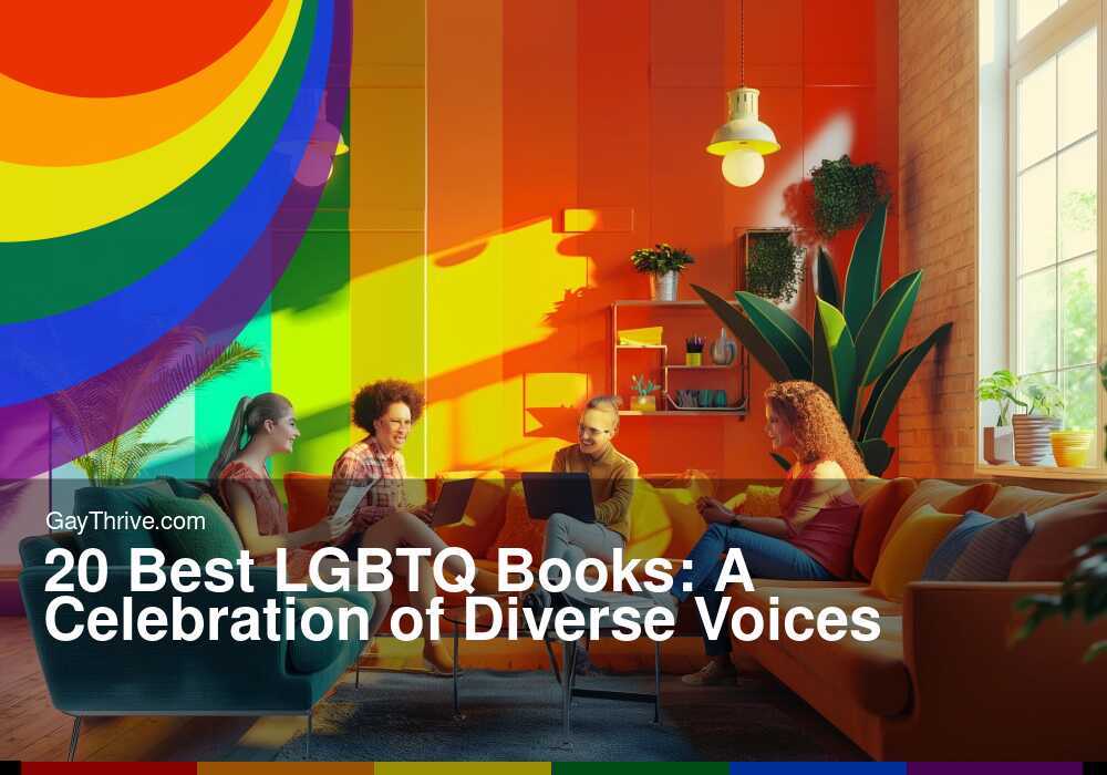 GayThrive banner for : 20 Best LGBTQ Books: A Celebration of Diverse Voices