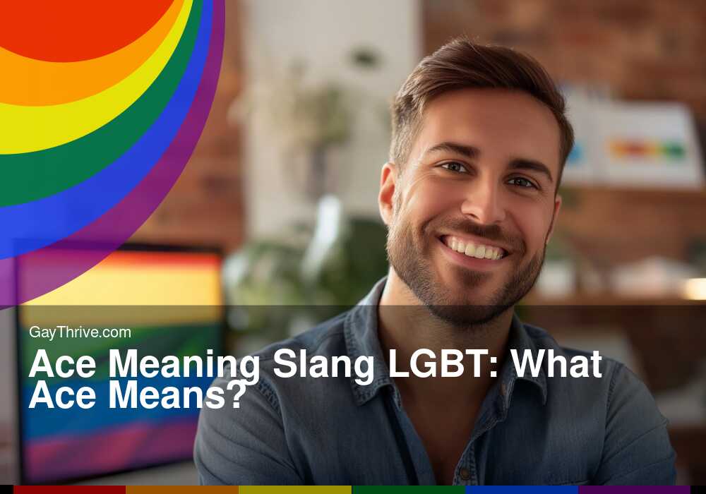 GayThrive banner for : Ace Meaning Slang LGBT: What Ace Means?
