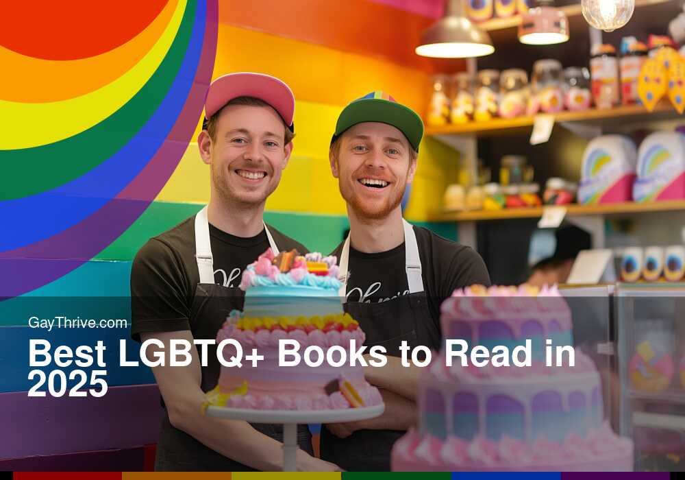 GayThrive banner for : Best LGBTQ+ Books to Read in 2025