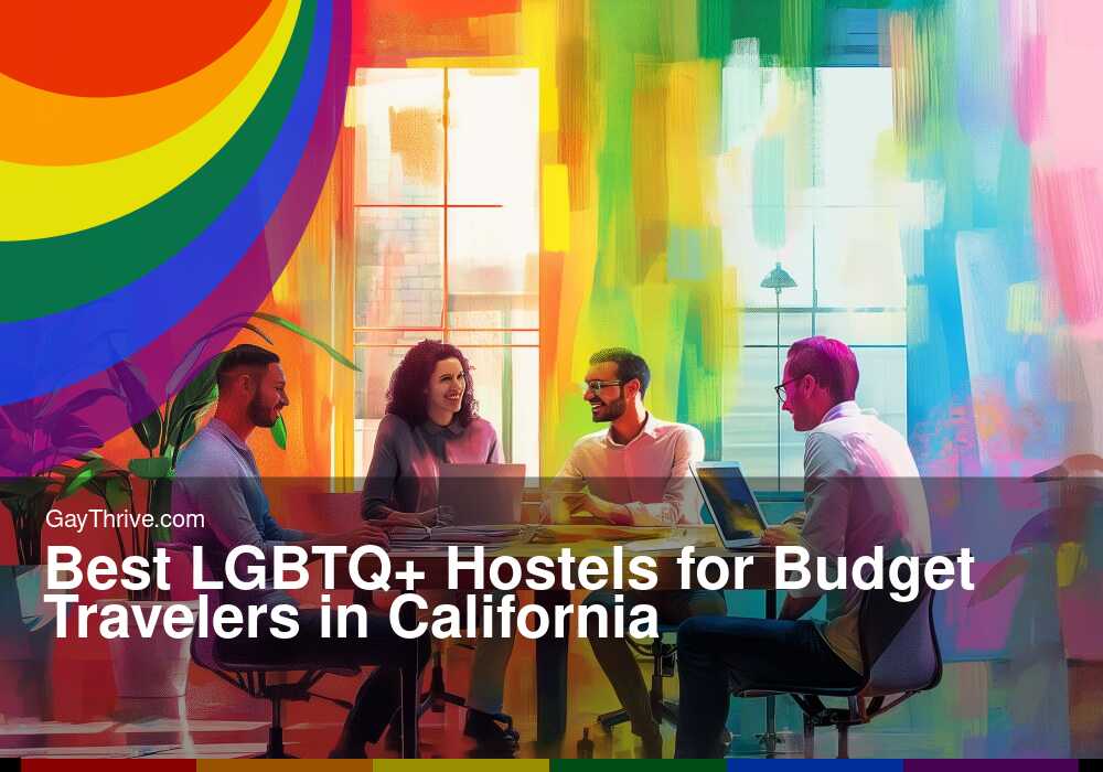 GayThrive banner for : Best LGBTQ+ Hostels for Budget Travelers in California