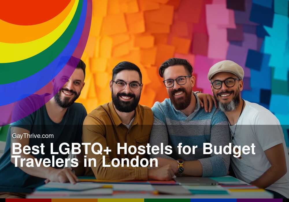 GayThrive banner for : Best LGBTQ+ Hostels for Budget Travelers in London