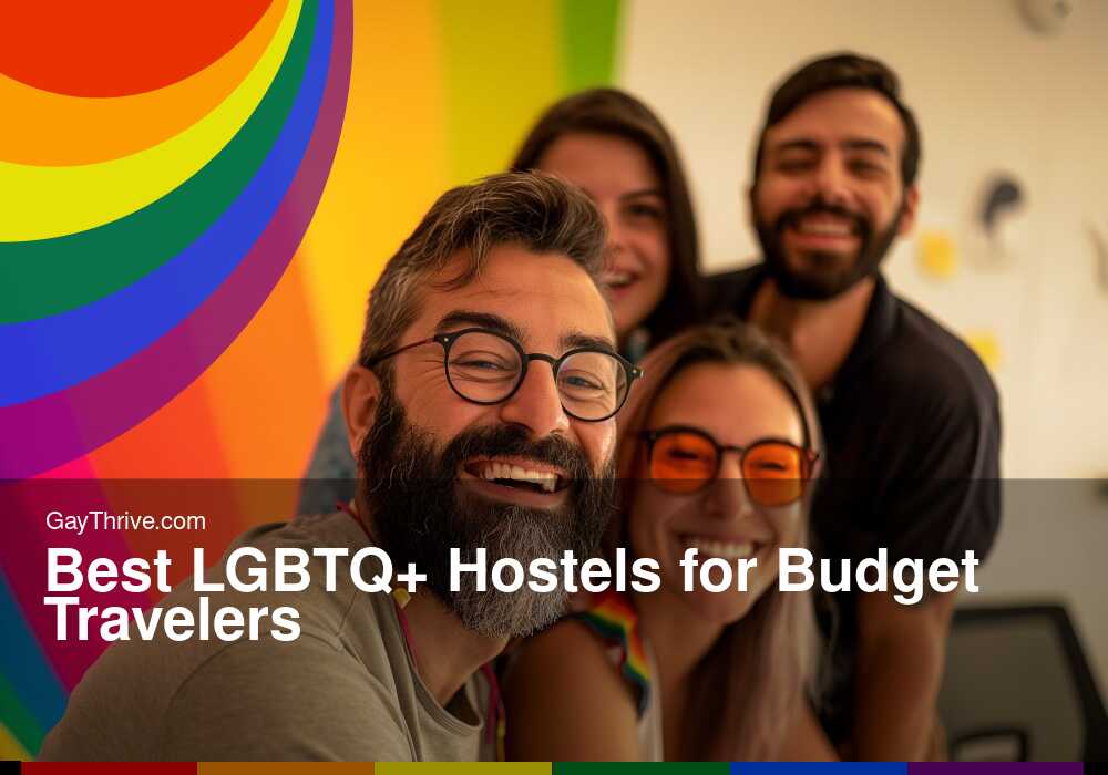 GayThrive banner for : Best LGBTQ+ Hostels for Budget Travelers