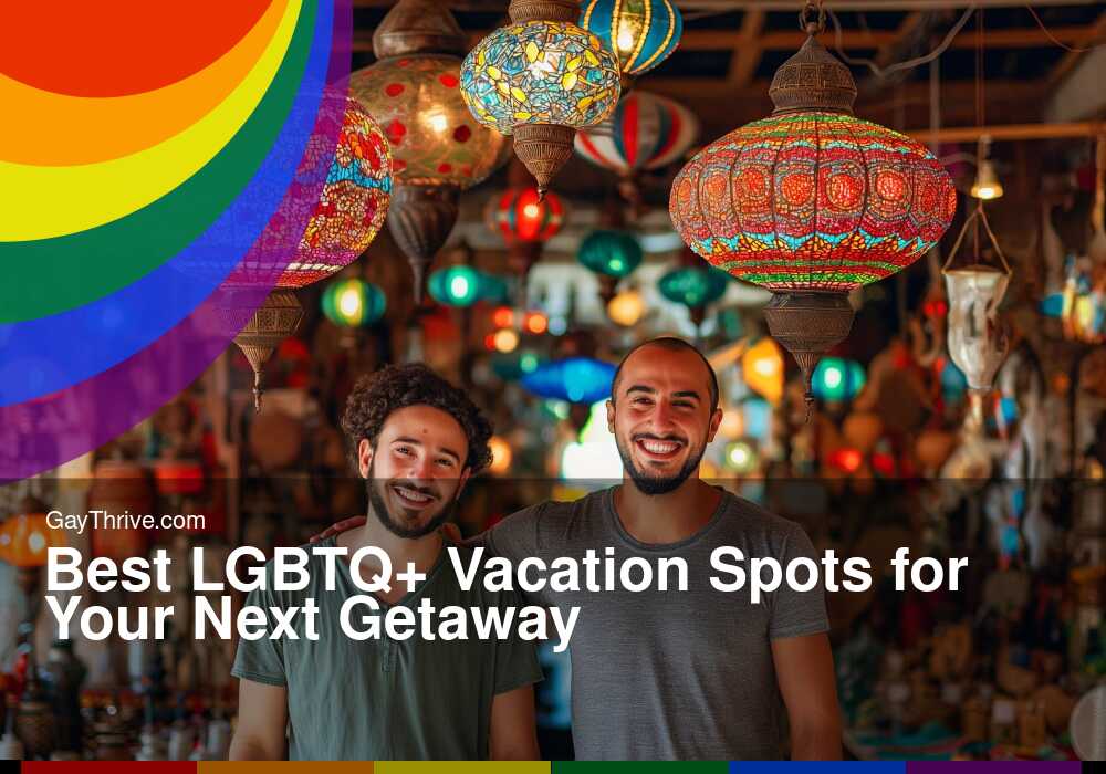 GayThrive banner for : Best LGBTQ+ Vacation Spots for Your Next Getaway