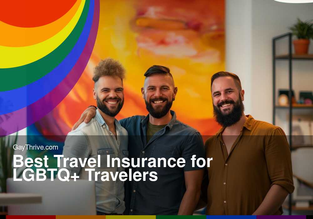 GayThrive banner for : Best Travel Insurance for LGBTQ+ Travelers