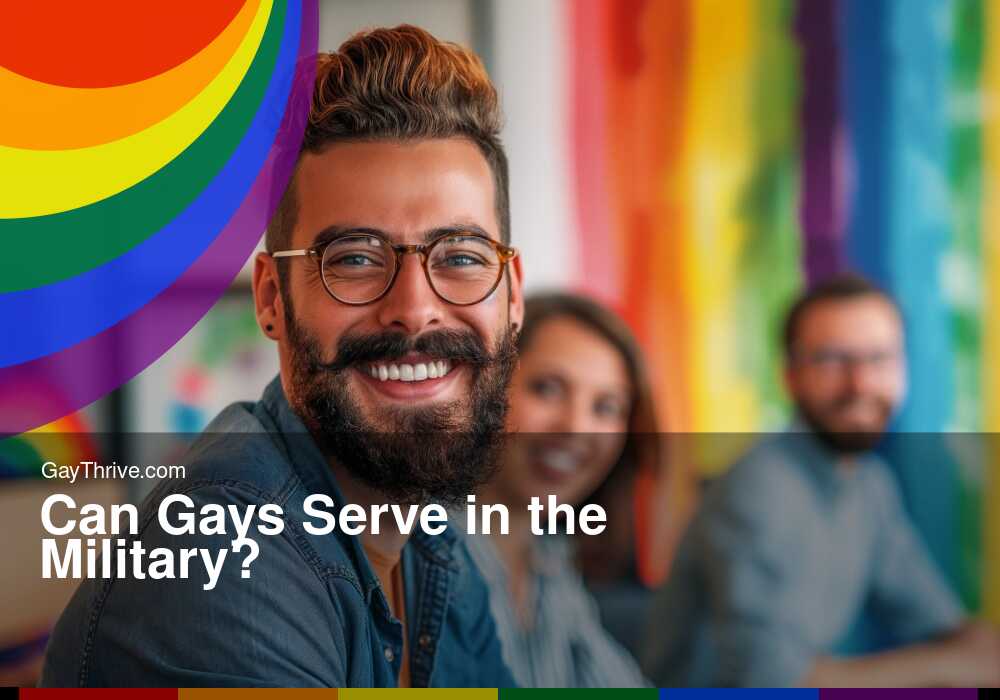GayThrive banner for : Can Gays Serve in the Military?