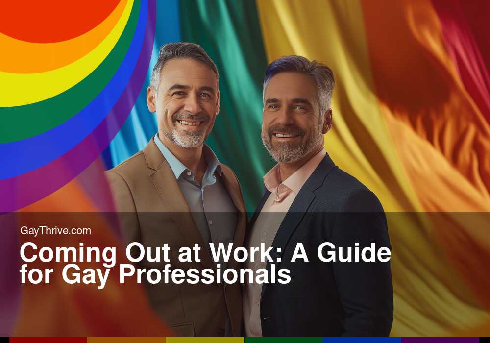 GayThrive banner for : Coming Out at Work: A Guide for Gay Professionals