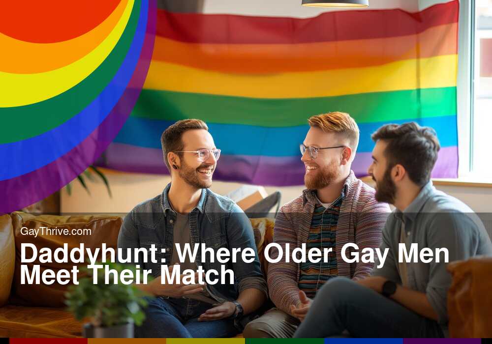 GayThrive banner for : Daddyhunt: Where Older Gay Men Meet Their Match
