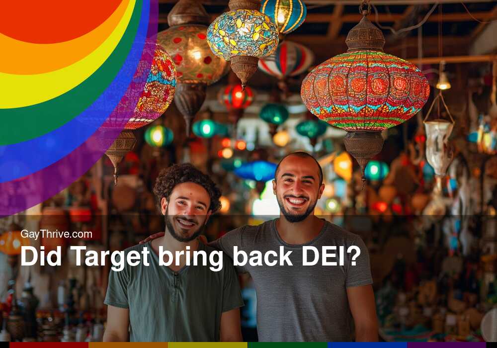 GayThrive banner for : Did Target bring back DEI?