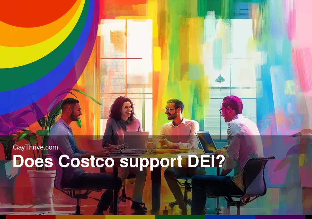 GayThrive banner for : Does Costco support DEI?