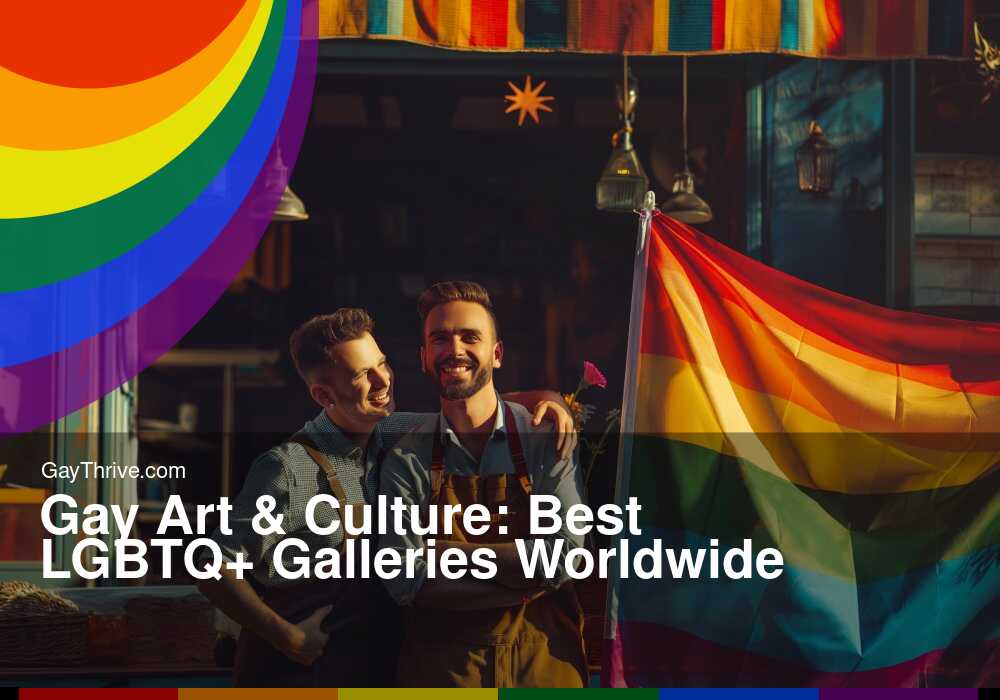 GayThrive banner for : Gay Art & Culture: Best LGBTQ+ Galleries Worldwide